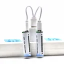 Фото 3 — Комплект акумуляторних батарейок 2xAAA з роз'ємом Type-C, 1.5V/1350mWh