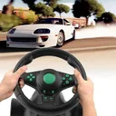 Фото 4 — Ігрове кермо з педалями Vibrating Wheel, PS3/PC/USB