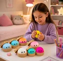 Фото 4 — Антистрес-іграшка Squishy Пельмешка, 5,5 см, у коробочці