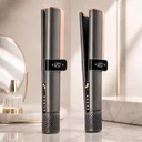 Photo 2 — Hair styler KEMEI KM-6910, straightener-dryer 2-in-1 with ionization, grey