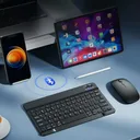 Фото 2 — Клавіатура для планшета з мишкою, бездротова Bluetooth, BT Combo, набір 2в1