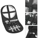 Photo 2 — Camping picnic set 10-in-1, stainless steel, in case, black, 10 pieces