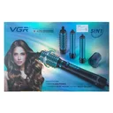 Фото 2 — Фен-стайлер VGR V-475 5 в 1, Professional, 5 насадок, 1400 Вт, зелений