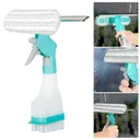 Photo 5 — 4-in-1 Glass Cleaning Brush-Sprayer (Scraper, Brush, Sprayer) for Shower Doors, Mirrors, Windows