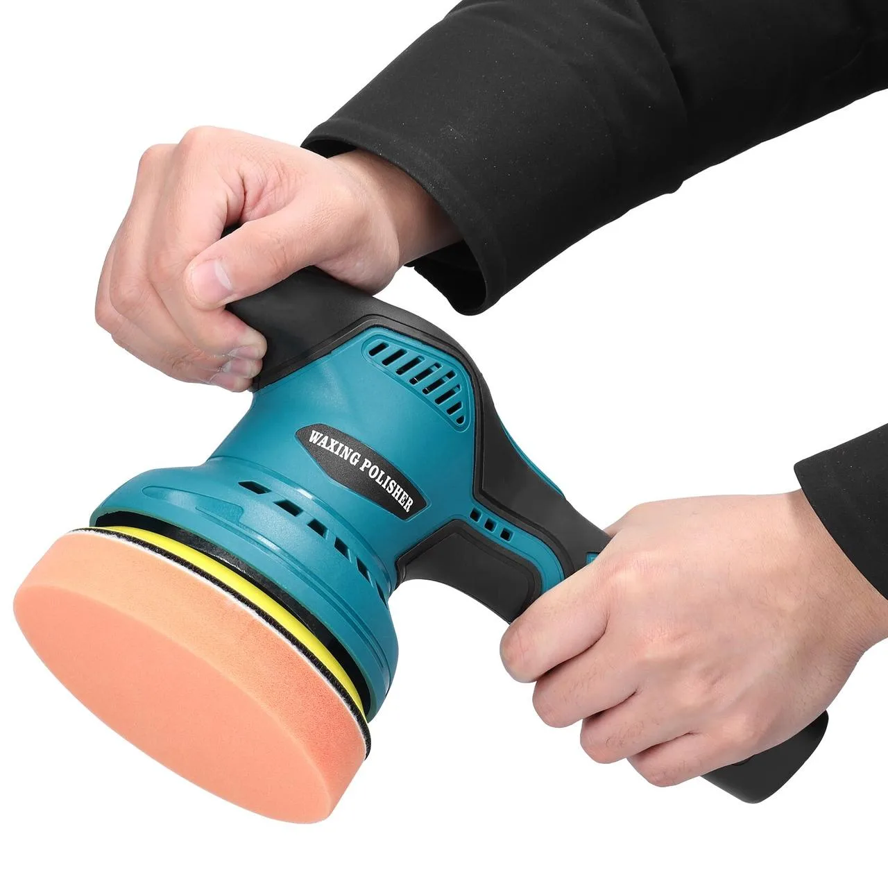 Полировальная машинка Waxing Polisher YK49 аккумуляторная, 1250 Вт, 1 АКБ