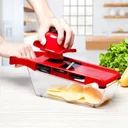 Photo 3 — Mandoline Slicer 6-in-1 Vegetable Grater with Container
