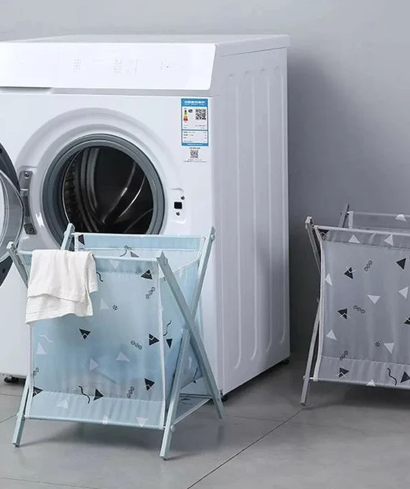 Кошик для білизни Laundry Storage Basket сірий