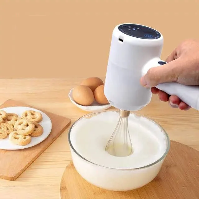 Портативный беспроводной электрический миксер-венчик на аккумуляторе, USB