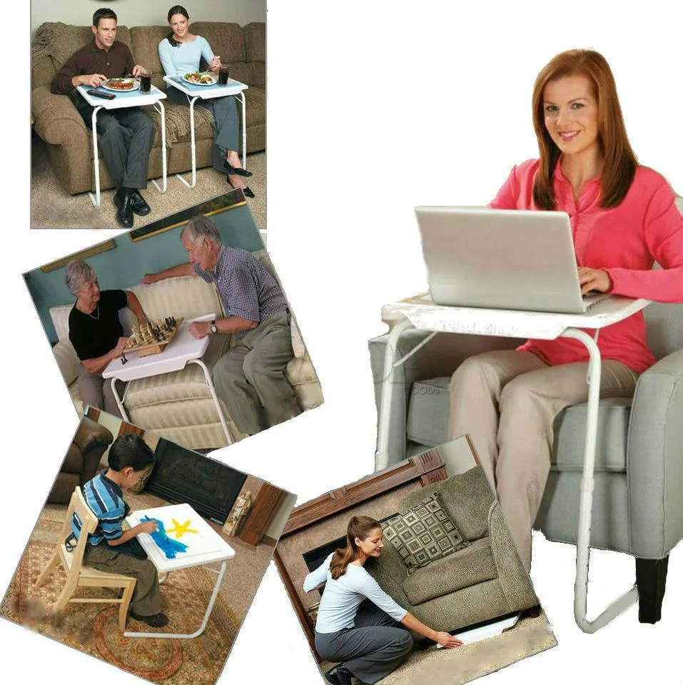 Столик складаний для їжі та ноутбука Table Mate 2