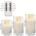 Photo 3 — LED Candle Set 10, 12.5, 15 cm with Remote Control