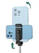 Фото 6 — Селфі-палиця монопод-штатив Selfie Stick R1 з Bluetooth пультом, чорна