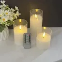Photo 1 — LED Candle Set 10, 12.5, 15 cm with Remote Control