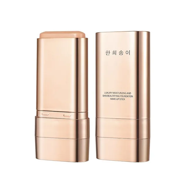 2-in-1 foundation stick with brush, natural tone