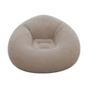 Фото 6 — Крісло-пуф надувне Inflatable Sofa (крісло-мішок) 110×110×85 см, бежеве