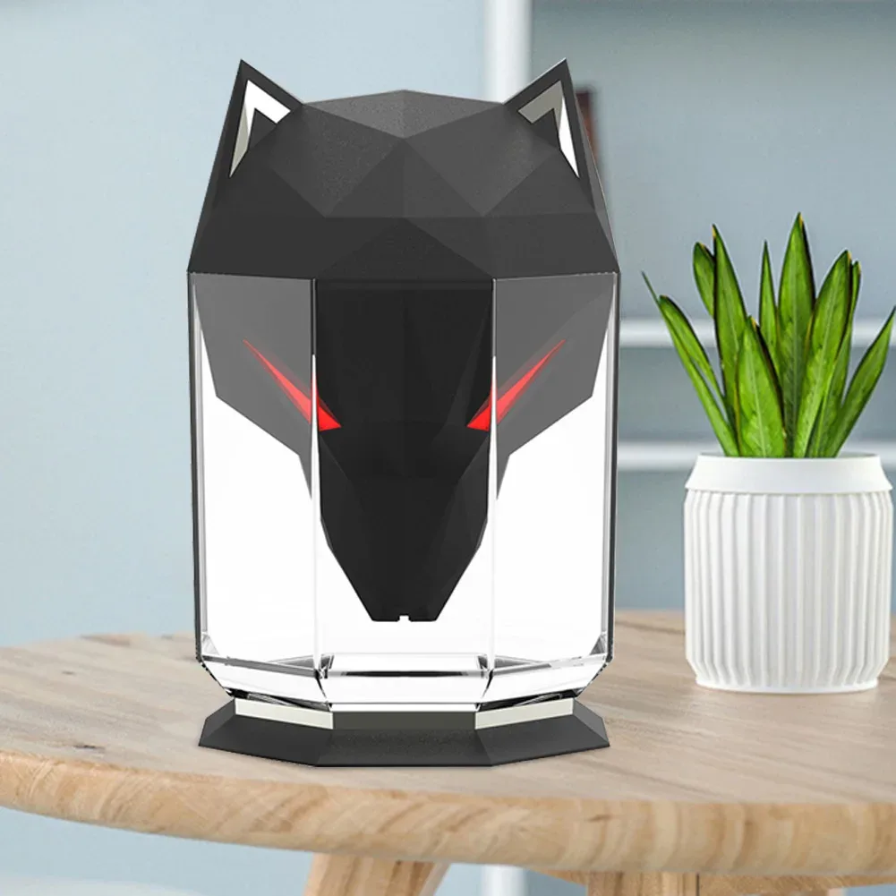Зволожувач повітря портативний WOLF Air Humidifier, ультразвуковий аромадифузор, 650 мл