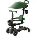 Photo 1 — Kids scooter-transformer 5-in-1 with safety bumper, green