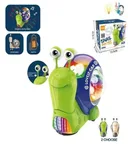 Photo 4 — Musical snail toy Pavlyk with 3D projector, Ukrainian language, green