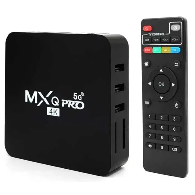 ТВ-приставка Smart TV Box MXQ Pro 4K 5G, 4/32 ГБ