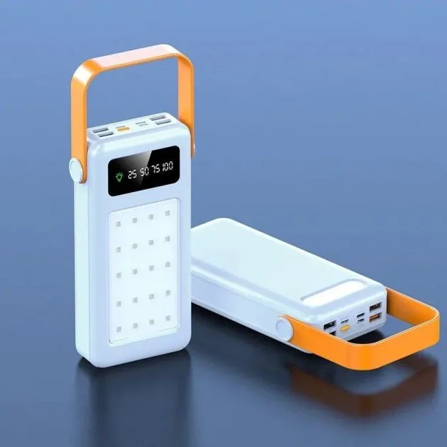 Портативное зарядное устройство Power Bank Solar Z-05, 50000 мАч