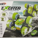 Фото 2 — Машинка-перевертень на радіокеруванні Stunt Car Exciter, 20 см, зі світловими ефектами