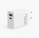 Фото 2 — Універсальний зарядний пристрій 200W USB-A+Type-C / Адаптер із швидкою зарядкою Power Delivery PD