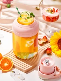 Portable Blender Juicer D02, 1.5 L, USB Rechargeable