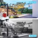 Фото 6 — Камера відеоспостереження WiFi V380pro, поворотна 360°/90°, водонепроникна, нічне бачення, датчик руху, 4 Мп, x10 zoom