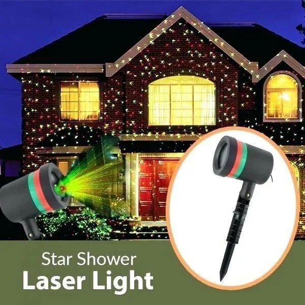 Лазерний новорічний проектор Star Shower Laser Light
