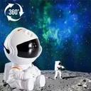 Фото 2 — Зоряний проектор Астронавт MINI Farraray, білий, обертання 360°