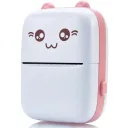 Photo 1 — Kids' portable mini thermal printer, cat-shaped