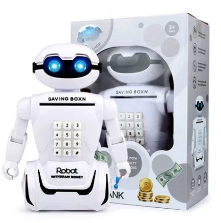 Скарбничка-банкомат робот музичний Saving Box