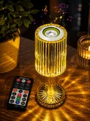 Фото 4 — Музыкальный светильник с Bluetooth, хрустальный ночник с динамиком, сенсорный, с пультом ДУ