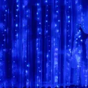 Photo 2 — Curtain string lights Shtora for window, 200 LED, 3x3 m, blue, USB