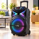 Фото 1 — Портативна колонка ZPX Audio ZX-7780 BT з мікрофоном USB/Bluetooth/FM/LED/TWS 350W + пульт ДК