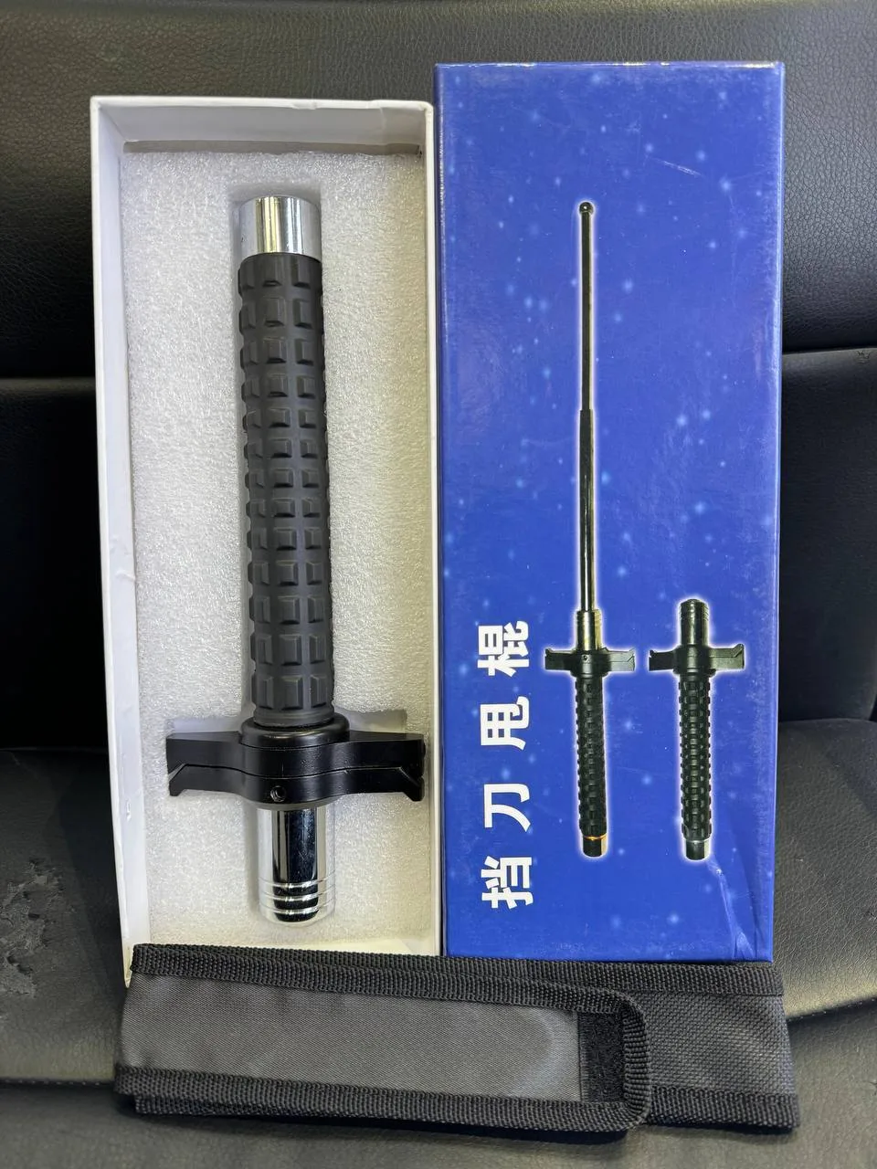 Telescopic Baton/Stick 65 cm + Belt Case