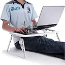 Photo 4 — Laptop table stand E-Table with cooling, tilt and height adjustment