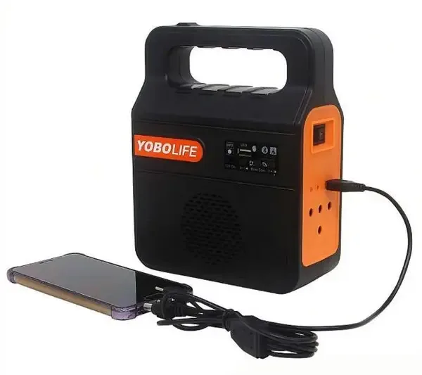 Портативная солнечная автономная система YOBOLIFE Solar Digital Kit, 25 часов