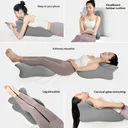 Photo 3 — Orthopedic wedge pillow pillow-06, polyester, gray, Relax Pillow