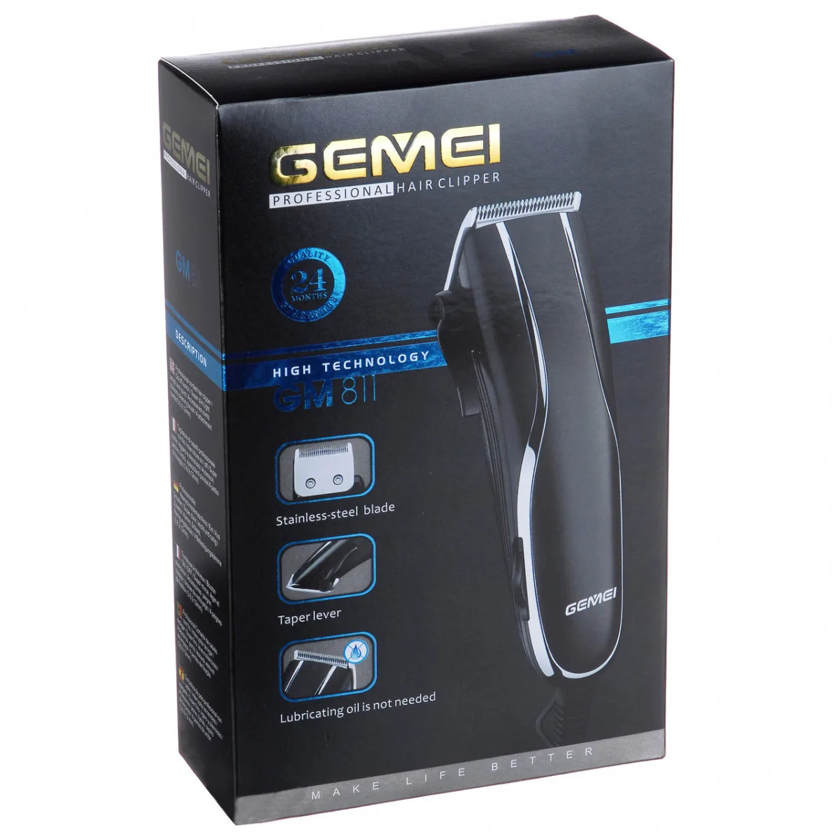 Машинка для стрижки волосся Gemei GM-811