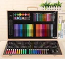 Photo 1 — Kids Art & Craft Set, 220 Pieces, in Wooden Case