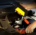 Фото 2 — Автомобильное пускозарядное устройство Jump Starter 9980 мАч с компрессором в кейсе
