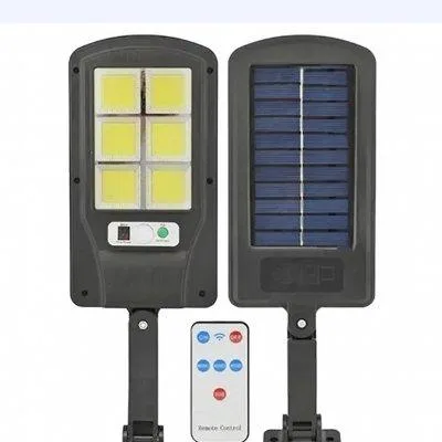 Вуличний ліхтар на стовп з пультом, на сонячних батареях, Solar Light, на 10 ламп