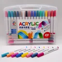 Photo 6 — Watercolor brush markers Water Brush, 60 colors