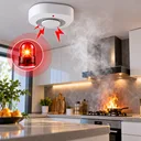 Фото 3 — Автономний пожежний сповіщувач Smoke Alarm / Бездротовий датчик диму зі звуковою сигналізацією