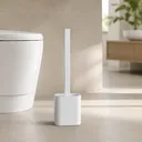Photo 1 — Toilet Brush with Flexible Silicone Bristles