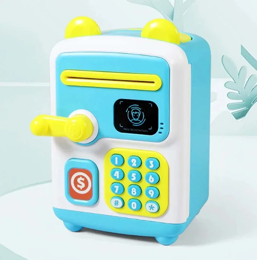 Скарбничка-сейф електронна з кодовим замком Face Recognition Money Box