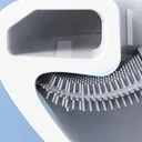 Photo 2 — Toilet Brush with Flexible Silicone Bristles