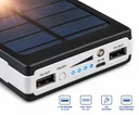 Фото 3 — Мобільна зарядка POWER BANK +LED Solar / Повербанк UN-3102 SOLAR 40000mAh
