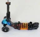 Photo 5 — 3-wheel scooter 5-in-1, blue, with light-up wheels, seat and parent handle