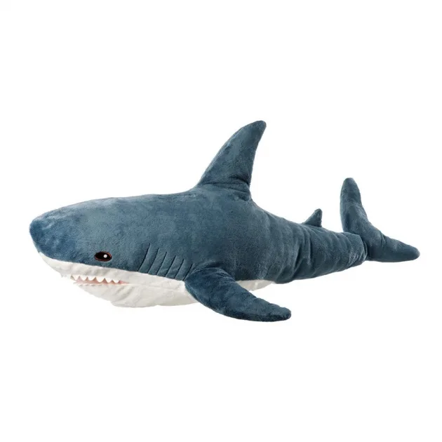 Дитяча плюшева антистрес іграшка-подушка обіймашка Shark Doll Акула 40 см